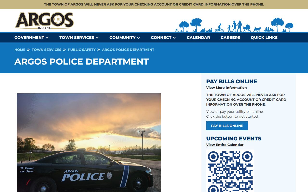 Marshall County Argos warrant records police source