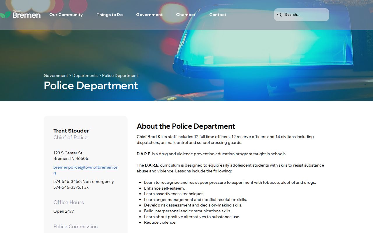 Marshall County Bremen warrant records police source